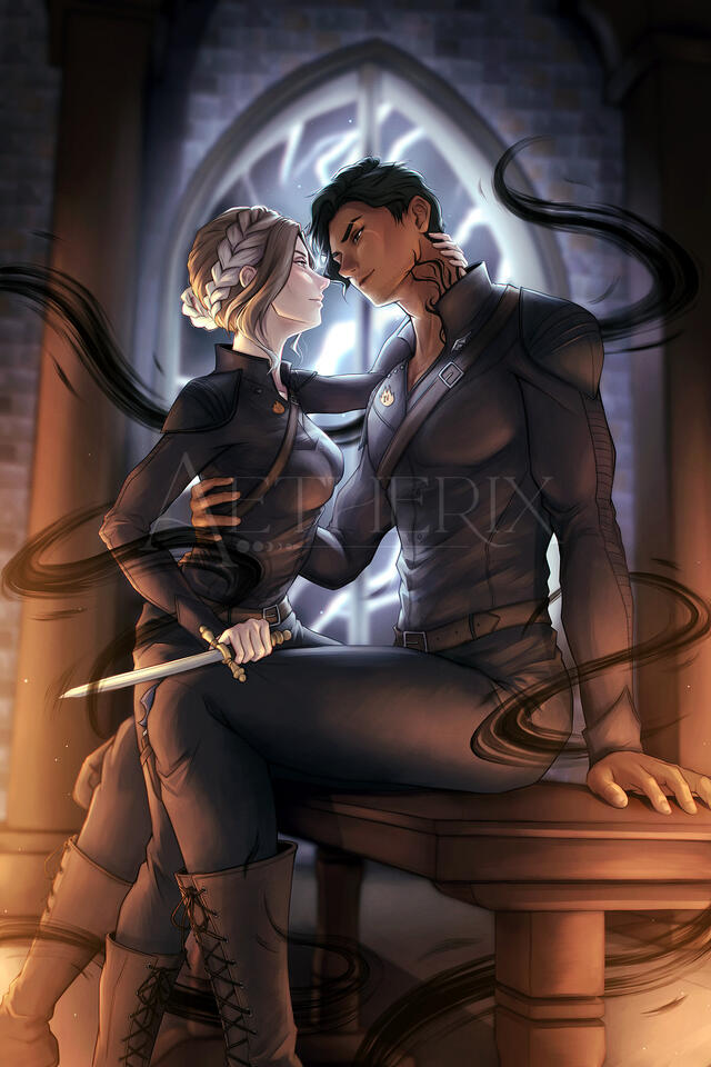 Violet and Xaden - Dec '23